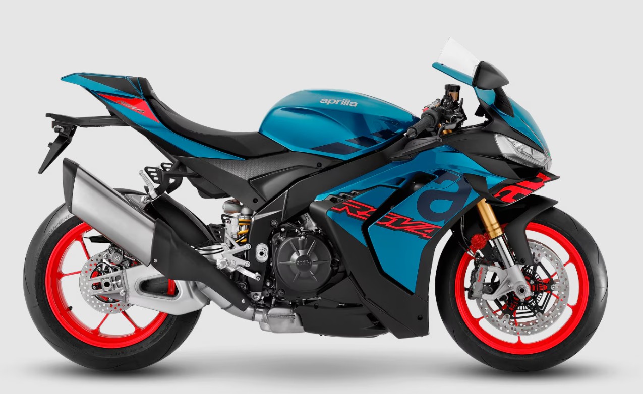 Aprilia RSV4 1100 azul