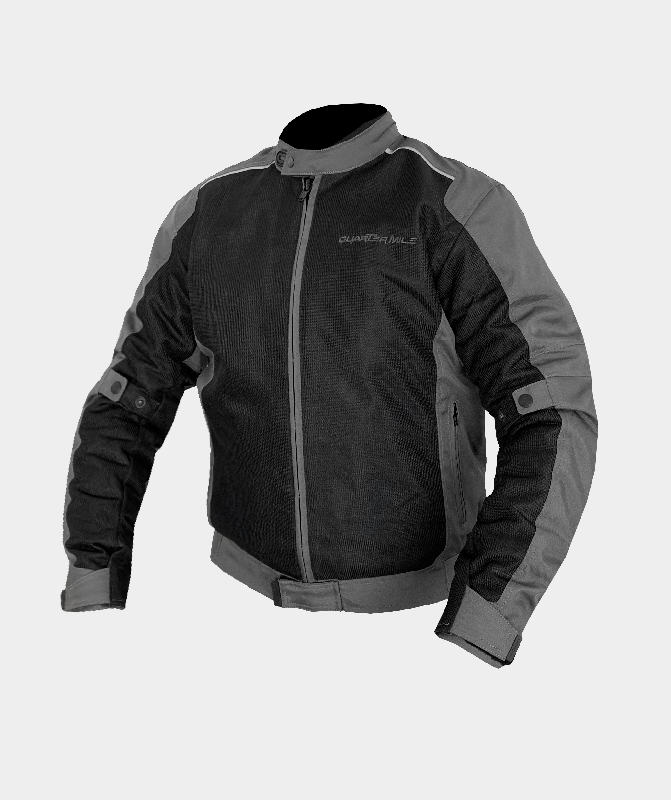tracer-man neg gris Chaqueta Quarter Mile Tracer