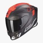 Casco Scorpion Exo-R1 EVO Carbon Supra Negro Mate Plata Blanco 22.06