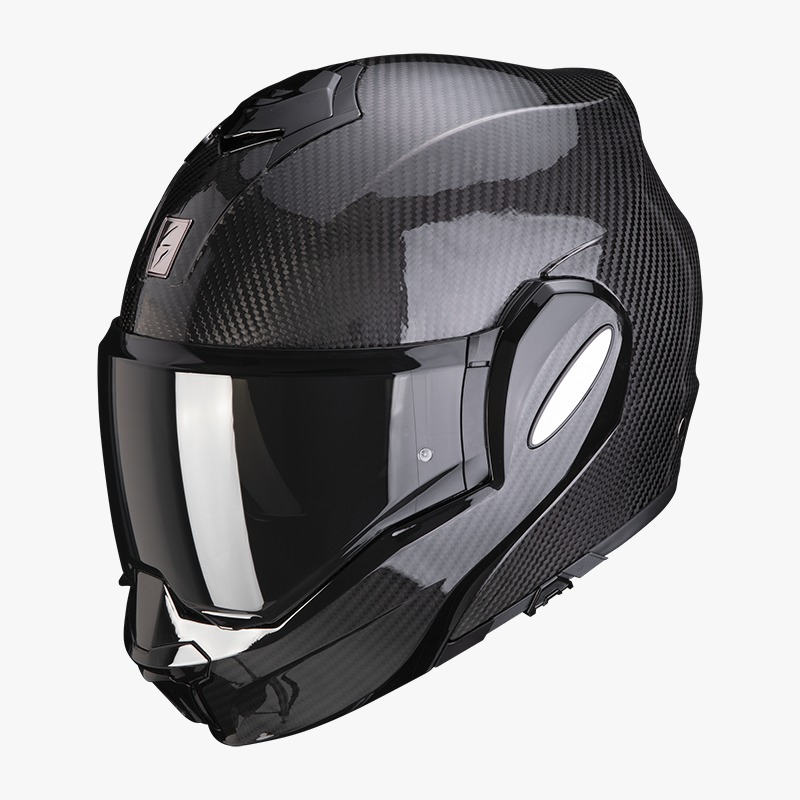 Casco Scorpion EXO-TECH EVO CARBON Solid Negro 22.06