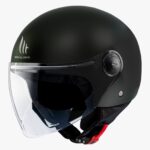 Casco MT Street S A1 Solid Negro Brillo 22.06