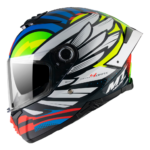 Casco MT Thunder 4 SV Drax B7 Azul Brillo 22.06