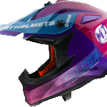Casco MT Falcon System B8 Rosa Brillo 22.06