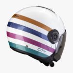 Casco Scorpion EXO-CITY II BEE Blanco Verde Gold 22.06