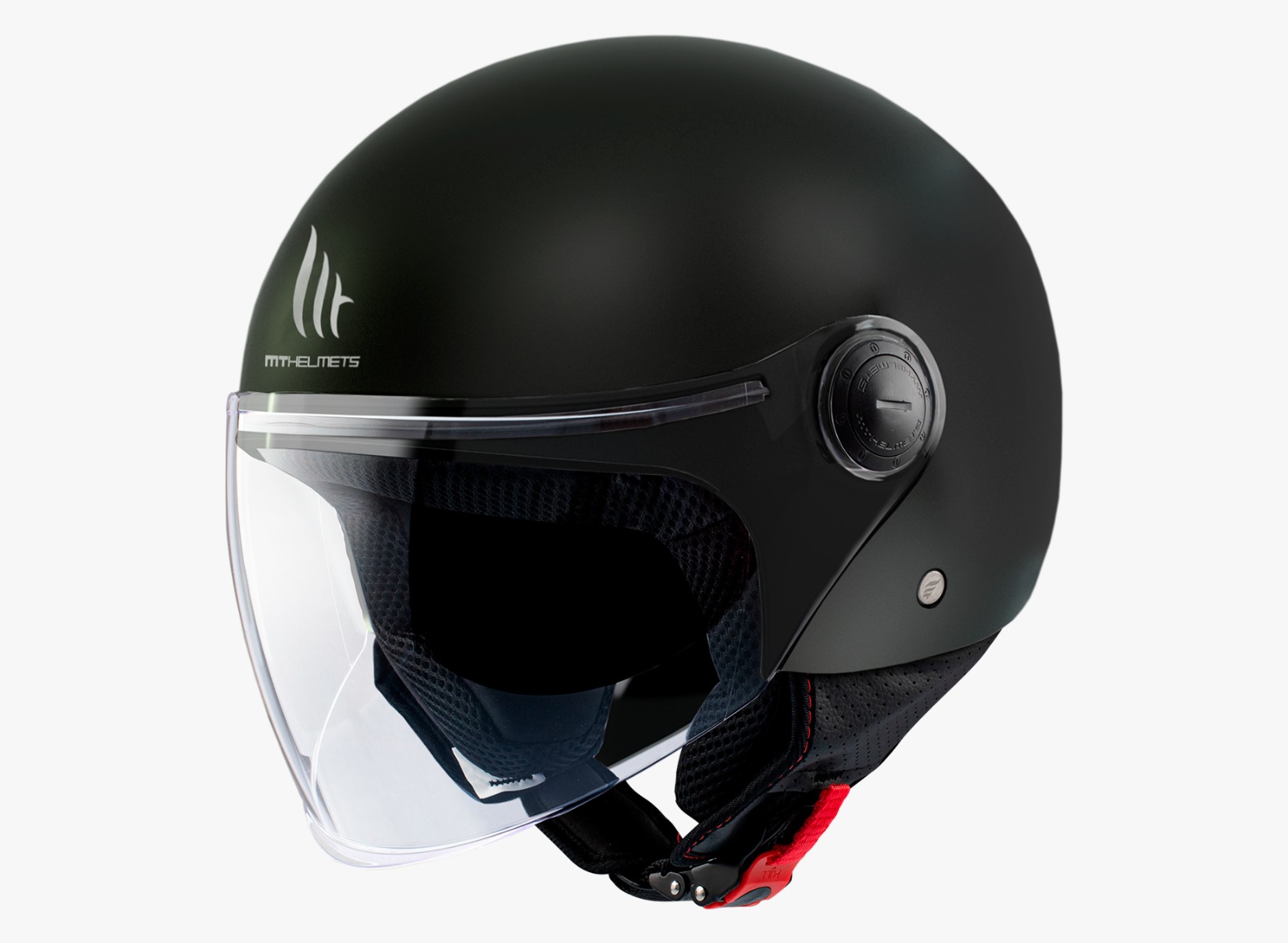 A1 MATT.2 Casco MT Street S A1 Solid Negro Mate 22.06