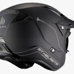 Casco MT District SV S Solid Negro Mate 22.06