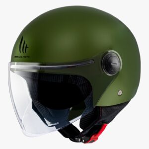 Casco MT Street S Solid A6 Verde Mate 22.06