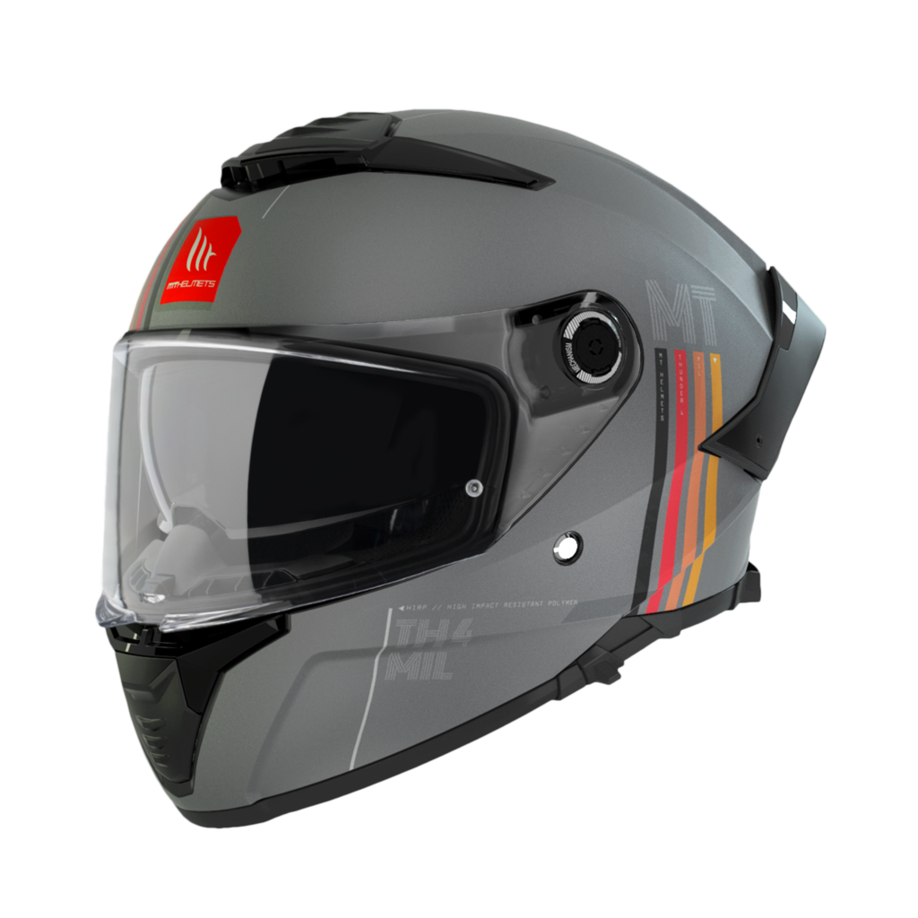 Casco MT Thunder 4 SV Mil C2 Gris Mate 22.06
