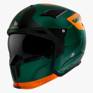 Casco MT Streetfighter SV S Totem C6 Verde Mate 22.06