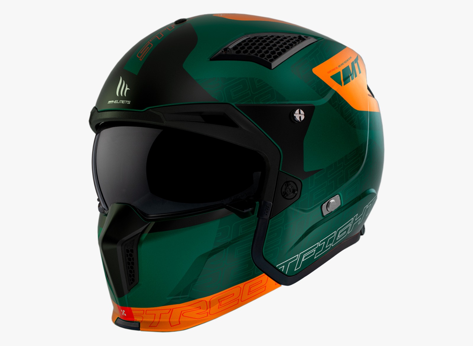 Casco MT Streetfighter SV S Totem C6 Verde Mate 22.06