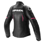 Chaqueta SPIDI EVORIDER 2 LADY Negro Fucsia