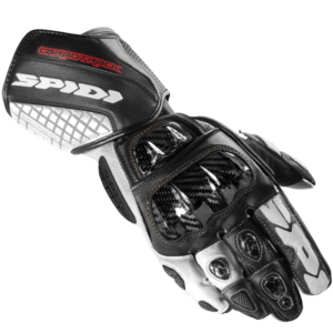 Guante Spidi CARBO TRACK EVO Negro Blanco