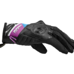 Guante Spidi FLASH-R EVO LADY Negro Fuchsia