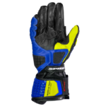 Guante Spidi CARBO TRACK EVO Azul Amarillo