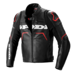 Chaqueta SPIDI Piel EVORIDER 2 Negro Rojo