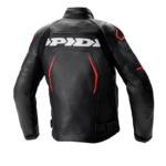 Chaqueta SPIDI Piel EVORIDER 2 Negro Rojo