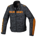 Chaqueta SPIDI SOLAR H2Out Negro Camuflaje