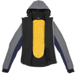 Chaqueta SPIDI HOODIE H2OUT II Azul Plata