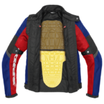 Chaqueta verano SPIDI TEK NET Negro Rojo Azul