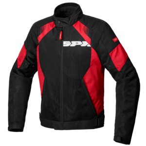 Chaqueta SPIDI FLASH EVO NET WINDOUT Negro Rojo