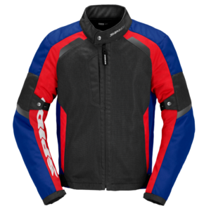 Chaqueta verano SPIDI TEK NET Negro Rojo Azul