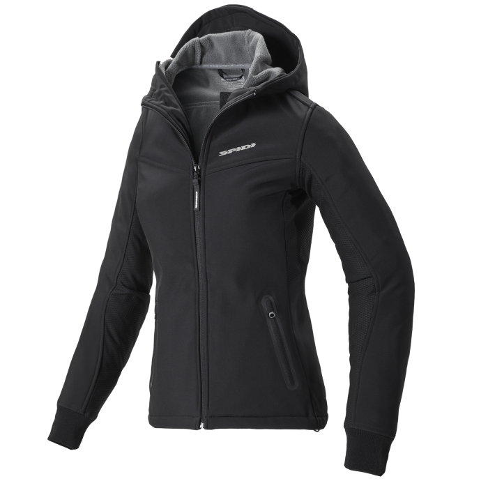 Chaqueta SPIDI HOODIE ARMOR LADY Negro