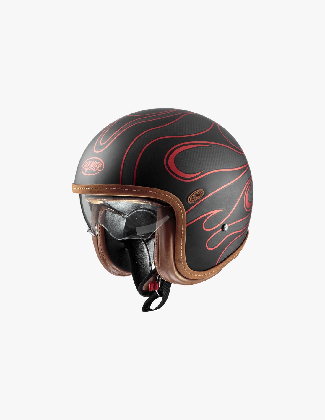 Casco Premier Platinum Vintage ED. Carbon FR RED CHROMED BM 22.06