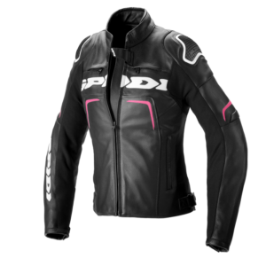 Chaqueta SPIDI EVORIDER 2 LADY Negro Fucsia