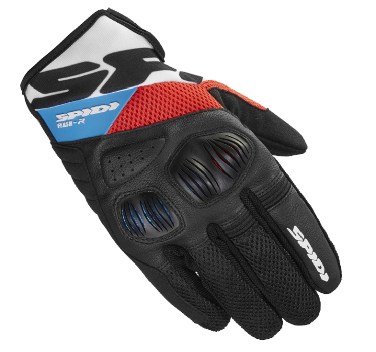 Guante Spidi FLASH-R EVO Rojo Azul