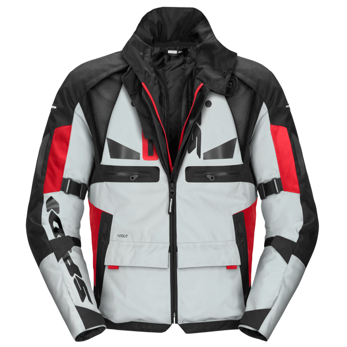 crossmaster-d288-497-vents Chaqueta SPIDI CROSSMASTER Hielo Rojo