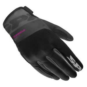 Guante Spidi FLASH-KP LADY Negro Fucsia