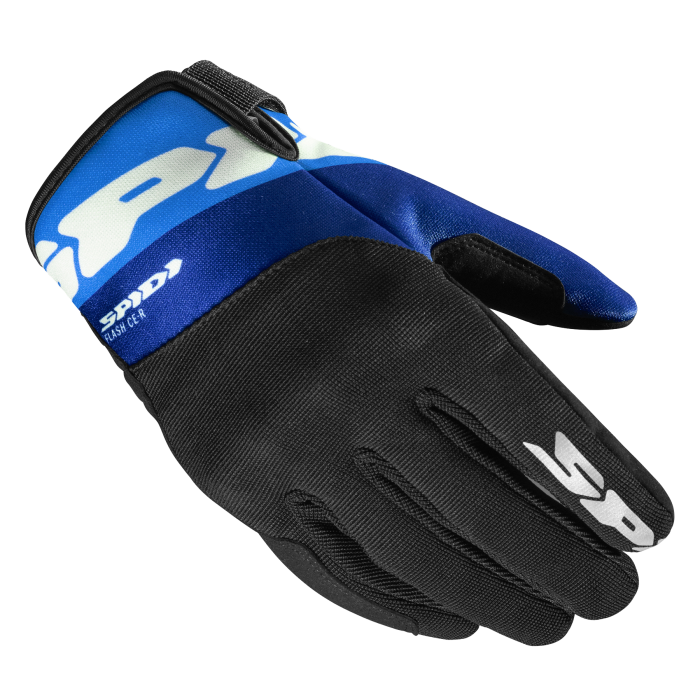 Guante Spidi FLASH-KP Blanco Azul