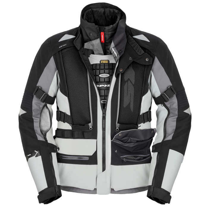 Chaqueta SPIDI ALLROAD H2Out Negro Gris