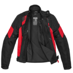 Chaqueta SPIDI FLASH EVO NET WINDOUT Negro Rojo