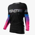 Jersey Off Road Shot Contact Indy Black