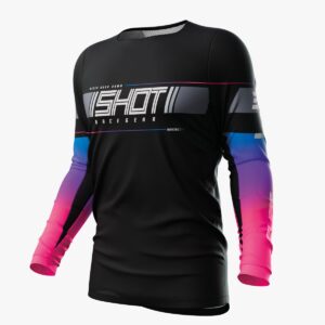 Jersey Off Road Shot Contact Indy Black