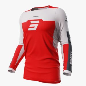 Jersey Off Road Shot Contact Iron Red