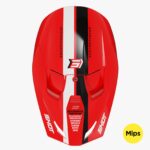 Casco OffRoad Shot Race Iron Red Glossy