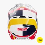 Casco OffRoad Shot Race Ridge Red Blue Glossy