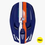 Casco OffRoad Shot Race Iron Blue Orange Glossy