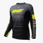 Jersey Off Road Shot Devo Peak Neon Yellow