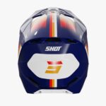 Casco Off Road Shot Furious Aim Blue Glossy