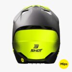 Casco Off Road Shot Race Draw Black Fluor Matt