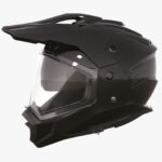 Casco Off Road Shot Trek Solid Black Glossy