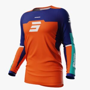 Jersey Off Road Shot Contact Iron Orange