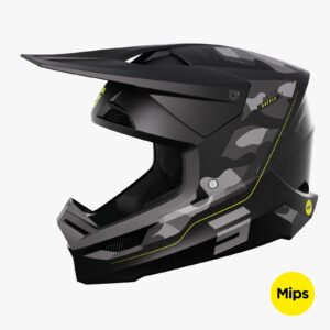 Casco OffRoad Shot Race Battle Neon Yellow Matt