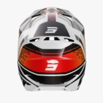 Casco Off Road Shot Furious Electron Orange Pearly