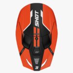 Casco Off Road Shot Furious Bolt Orange Matt
