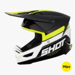 Casco OffRoad Shot Race Iron Neon Yellow Glossy