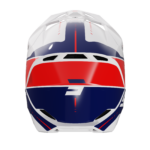 Casco Off Road Shot Furious Peak Blue Red Glossy